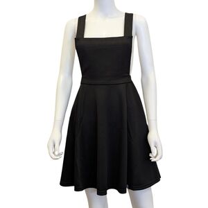 Sourpuss Black Pinafore Dress size S